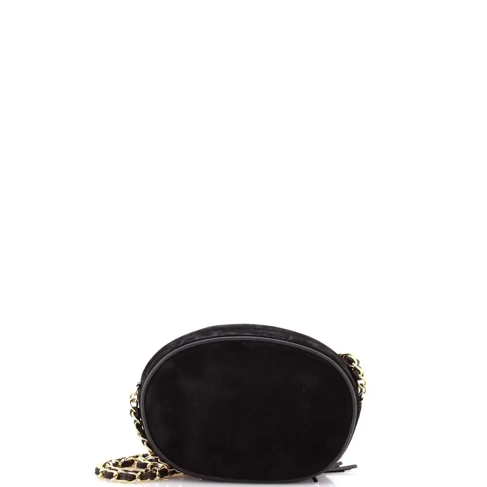 Chanel Vintage Oval Cc Tassel Crossbody #242717C15B - Picture 3 of 9